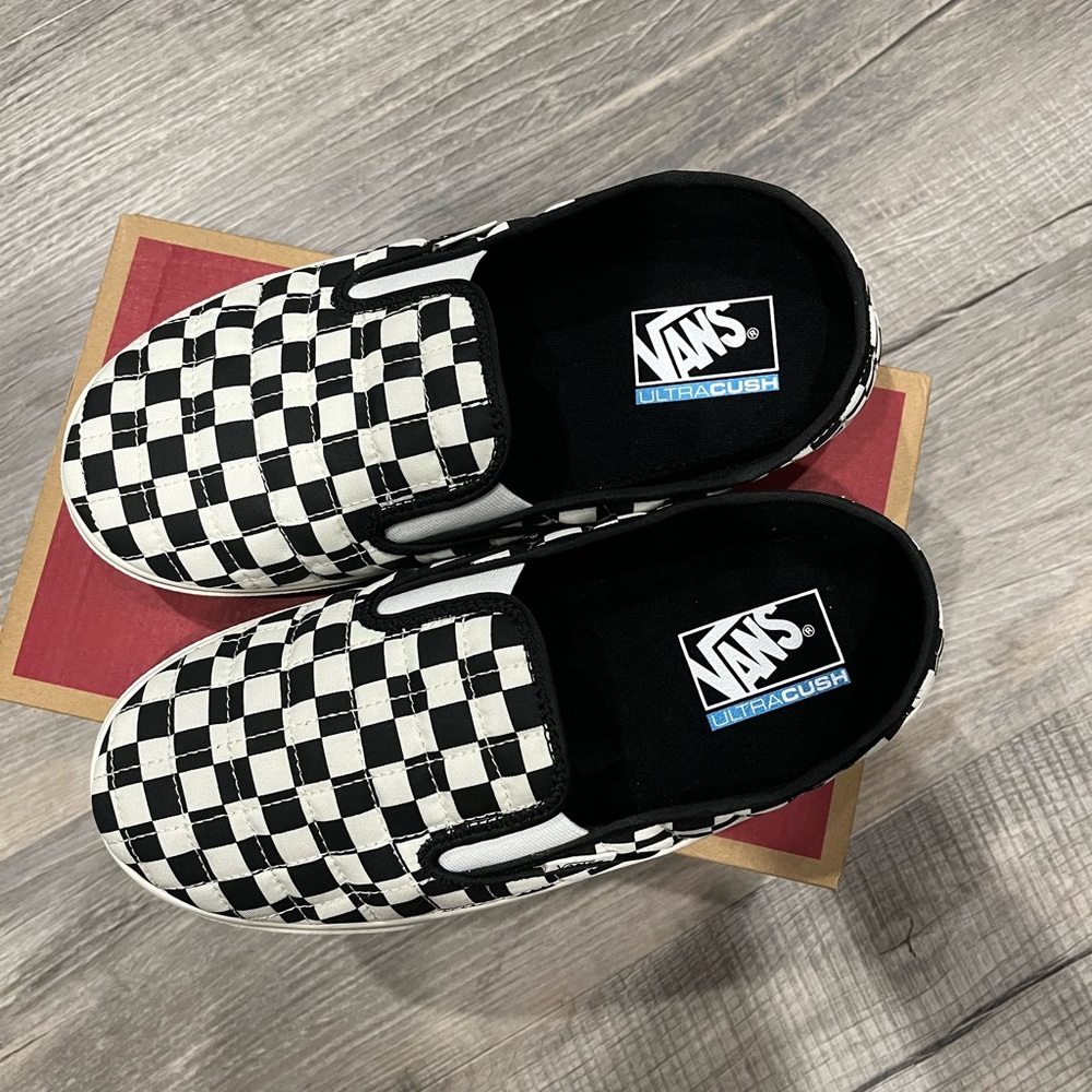 BNWT Vans Checkered Slip-er 2 Convertible Slipper